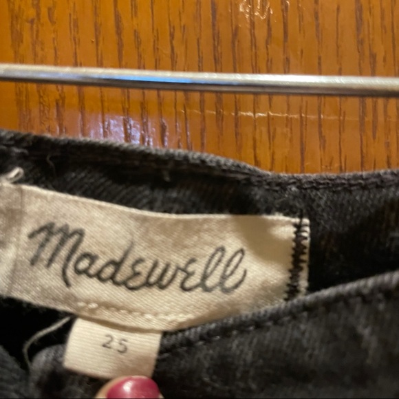 Denim Zip Utility Skirt in Black Frost - Picture 9 of 9